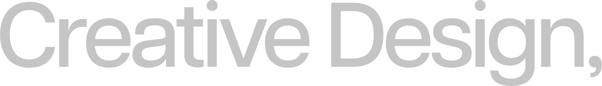 Creative Design,